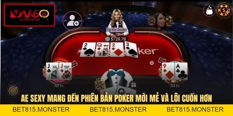 AE Sexy - Sảnh Cược Casino Hấp Dẫn Triệu Cược Thủ VN168 - bet815.monster