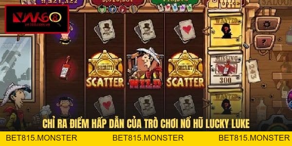 Nổ Hũ Lucky Luke VN168 - Chủ Đề Slot Game Độc Đáo Hấp Dẫn - bet815.monster