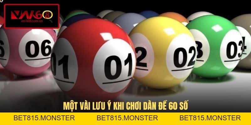 Soi Cầu Dàn Đề 60 Số - Chiến Thuật Hiệu Quả Dễ Trúng Lớn - bet815.monster